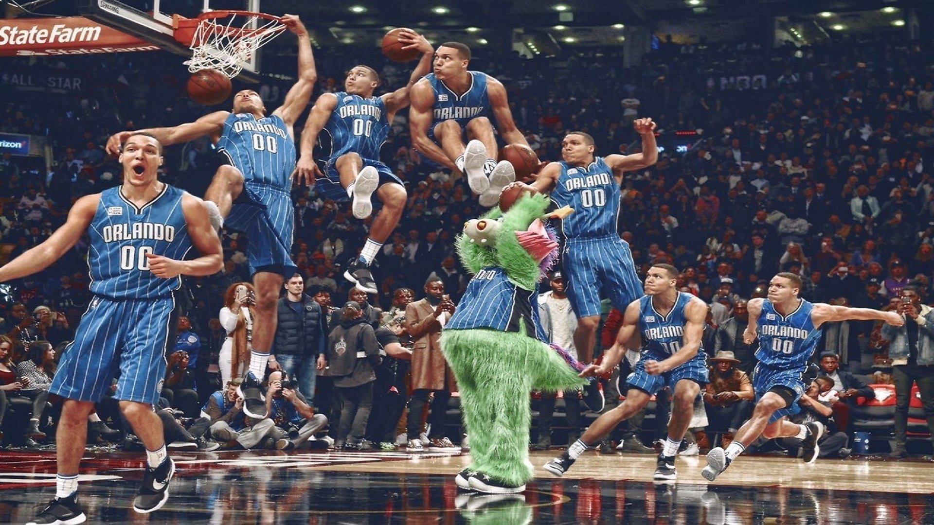 欧文焦点战破质疑，猛龙轻取魔术展团队实力，NBA赛场双重奏